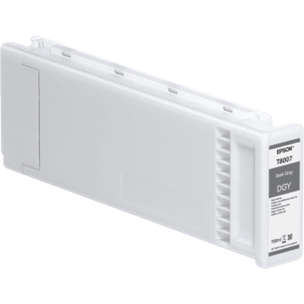 Картридж Epson T800700 UltraChrome PRO, тёмно-серый, 700 мл