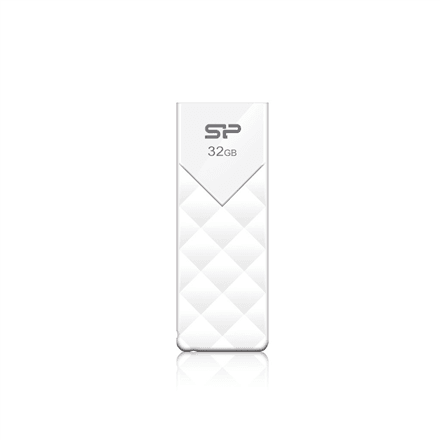 Silicon Power Ultima U03 32 GB USB-mälupulk, valge
