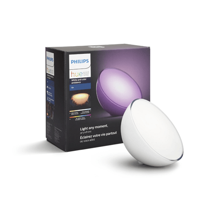 Philips Hue Go portable smart light, 6 W, White and Color Ambiance