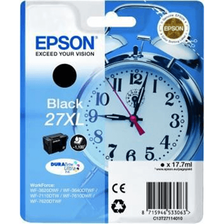 Epson T2711 tindikassett, must, 10,4 ml