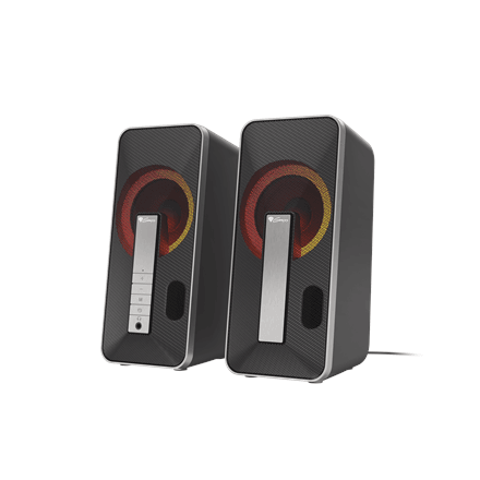 Genesis | Computer Speaker | Helium 100BT RGB | Bluetooth | Wireless connection | Silver/Black
