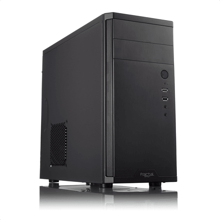 Fractal Design | CORE 1100 | Micro ATX | ATX PSUs, up to 185mm if a typical-length optical drive is mounted | Black
