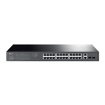 TP-Link TL-SG1428PE network switch, 24 PoE+ ports, 2 SFP, web managed