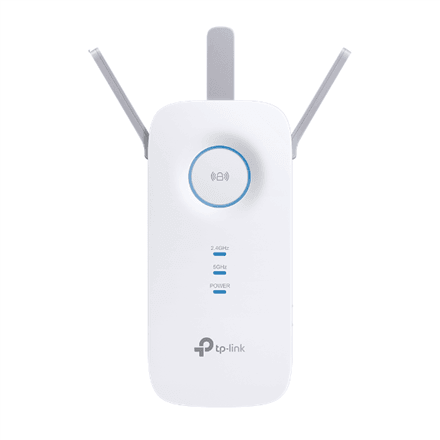 TP-LINK | AC1900 Wi-Fi Range Extender | RE550 | 802.11ac | 2GHz/5GHz | 600+1300 Mbit/s | 10/100/1000 Mbit/s | Ethernet LAN (RJ-45) ports 1 | MU-MiMO No | no PoE | Antenna type 3xExternal