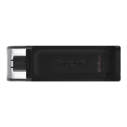 Kingston DataTraveler 70 64 GB USB-mälupulk, must