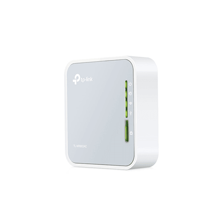 TP-LINK | Router | TL-WR902AC | 802.11ac | 300+433 Mbit/s | 10/100 Mbit/s | Ethernet LAN (RJ-45) ports 1 | Mesh Support No | MU-MiMO No | No mobile broadband | Antenna type 3xInternal | 1x USB 2.0