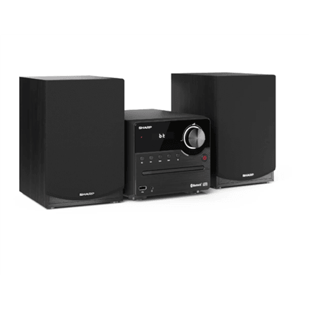 Музыкальный центр Sharp XL-B512(BK), CD, Bluetooth, чёрный