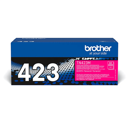 Brother TN423M toonerikassett, magenta, 4000 lk