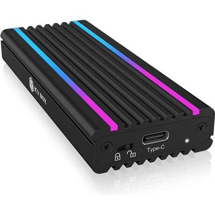 Raidsonic Icy Box IB-1824ML-C31 NVMe SSD enclosure, USB-C, aluminium