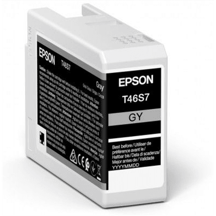 Epson T46S7 UltraChrome Pro 10 professionaalne tint, hall, 25 ml
