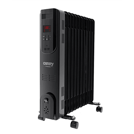 Õliradiaator Camry CR 7813, 2500 W, 11 ribi, pult, must