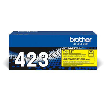 Brother TN423Y toner cartridge, yellow, 4000 pages