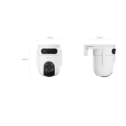 IP-камера с двумя объективами EZVIZ CS-H9C, 5 + 5 Мп, 4 мм
