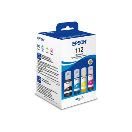 Epson 112 EcoTank tindipudelite komplekt
