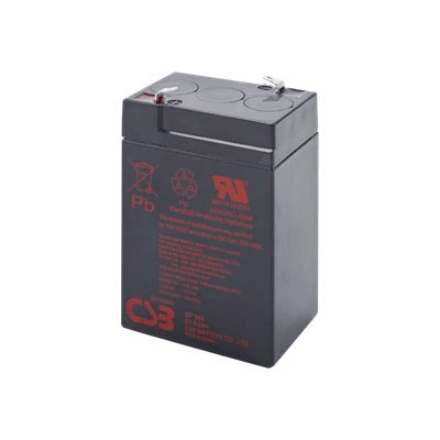 CSB Battery GP645 pliiakumu 6V 4.5Ah F1