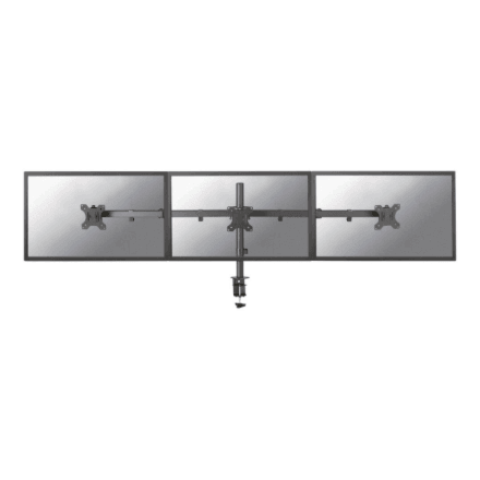 Neomounts Desk Mount | FPMA-D550D3BLACK Monitor Arm | Adjustable Height, Rotate, Tilt, Swivel | 10-27 " | Maximum weight (capacity) 6 kg | Black