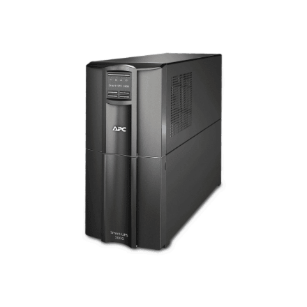 Schneider Electric Smart-UPS, Tower, SmartConnect port + SmartSlot, AVR, LCD | SMT3000IC | 3000 VA | 2700 W