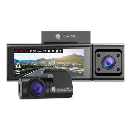 Navitel | Triple channel Full HD Dashcam | RC3 PRO | GPS (satellite) | 820 x 320 | Maps included