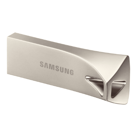 Samsung BAR Plus 128 GB USB flash drive, silver