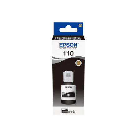 Epson 110 EcoTank tindipudel, must