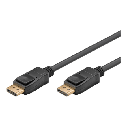 Goobay DisplayPort-HDMI kaabel 1 m, must