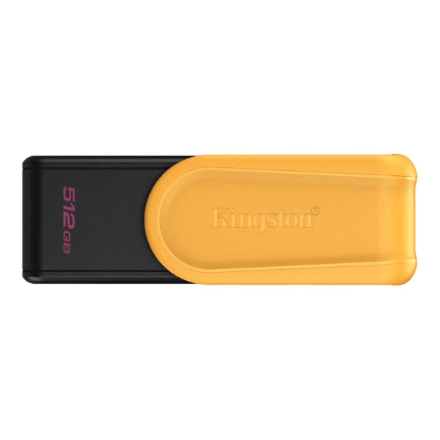 Kingston DataTraveler Exodia S 512 GB USB flash drive, black/yellow
