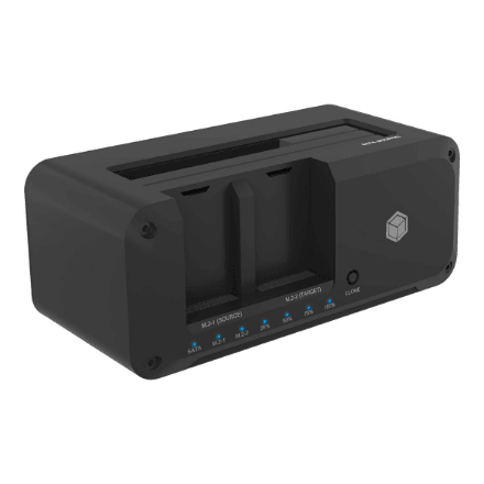 Raidsonic | Cloning Station for SATA & M.2 HDDs/SSDs | IB-2924MSCL-C31