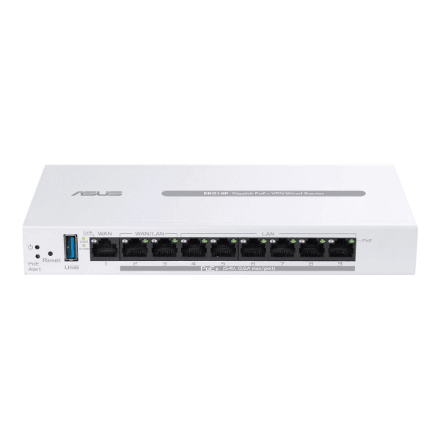 Asus EBG19P juhtmega VPN-ruuter, 9 porti, Gigabit PoE+, mesh-tugi