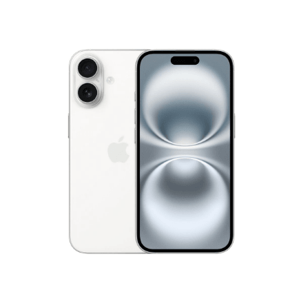 Apple iPhone 16 128 GB White smartphone