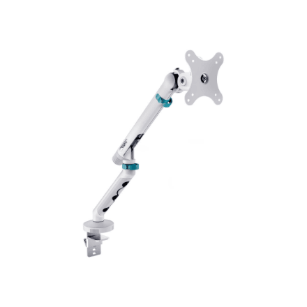 Digitus Desk Mount | Tilt, rotation, pivot | Single design monitor mount | 35 " | Maximum weight (capacity) 10 kg | White