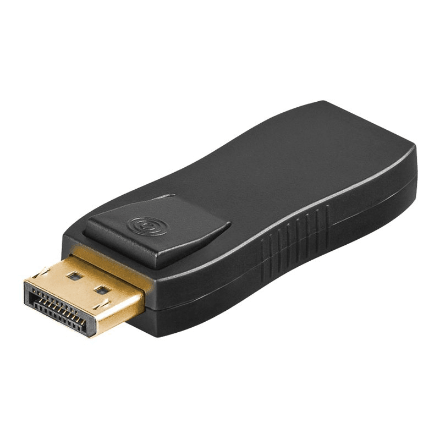 Видеоадаптер Goobay 51719, DisplayPort – HDMI, версия 1.1, позолоченный