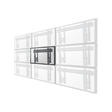Neomounts Wall mount | LED-VW1000BLACK Videowall wall mount | 40-75 " | Maximum weight (capacity) 50 kg | Black