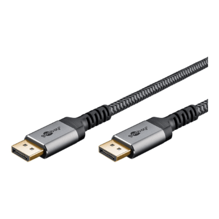 DisplayPort-kaabel Goobay 75680, DP 2.0/2.1, 54 Gbit/s, 2 m