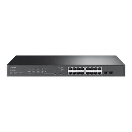 TP-LINK SG2218P JetStream hallatav PoE+ switch, 16 PoE+ porti