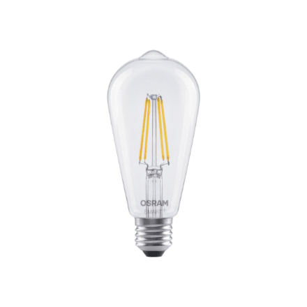 Osram SMART+ Matter Classic Edison 60 smart bulb, E27, 6 W, warm white