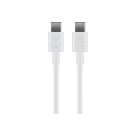 Goobay USB-C,Charging and Sync Cable, 2 m, white | Goobay