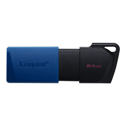 USB-флешка Kingston DataTraveler Exodia M 64 ГБ, чёрно-синяя