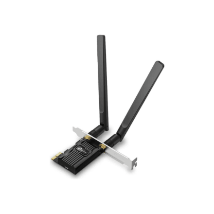 TP-Link Archer TX10E PCIe Wi-Fi and Bluetooth adapter, Wi-Fi 6, AX900