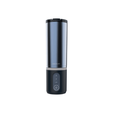 Cecotec Power Titanium Shake2Go portable blender, dark steel, 180 W, 0.6 l jar