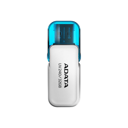 ADATA UV240 32 GB USB-mälupulk, valge