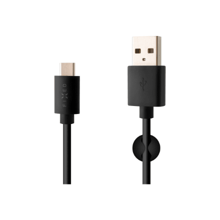 USB-kaabel Fixed FIXD-UC2M-BK, USB – USB-C, 2 m, must
