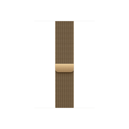 Ремешок Apple Milanese Loop 46 мм, золотистый, S/M