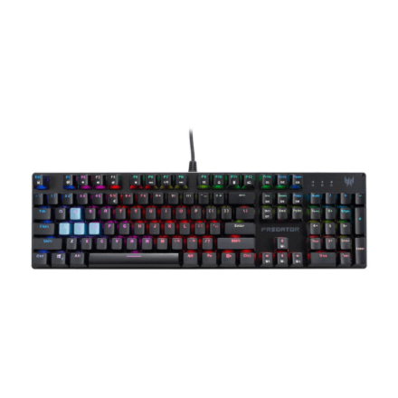 Mänguriklaviatuur Acer Predator Aethon 303, Kailh Blue, RGB