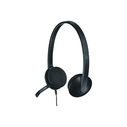 Logitech H340 USB headset, black