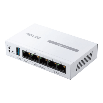 Asus | Gigabit VPN wired router | ExpertWiFi EBG15 | 10/100/1000 Mbit/s | Ethernet LAN (RJ-45) ports 3 | Mesh Support Yes | MU-MiMO Yes | Antenna type Internal | 1