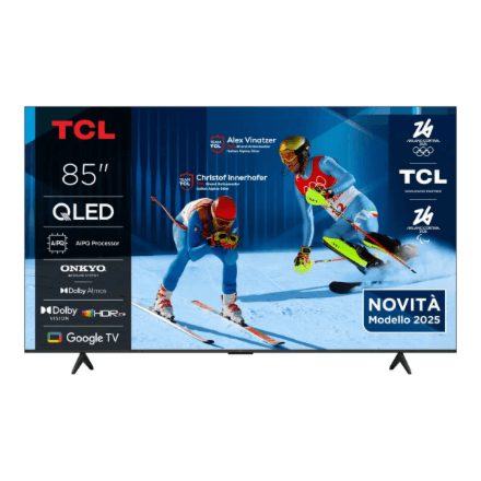 Телевизор TCL 75T69C 75" 4K QLED, Google TV