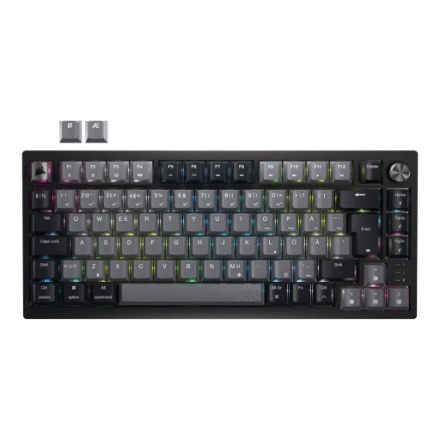 Corsair K65 PLUS juhtmeta mehaaniline klaviatuur, must