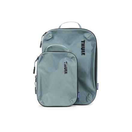 Thule Compression Cube Set packing cubes, Pond Gray