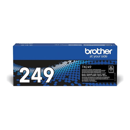Brother TN249BK toner cartridge, black, 4500 pages