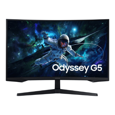 Игровой монитор Samsung LS27CG552EUXEN 27" QHD 144 Гц, чёрный